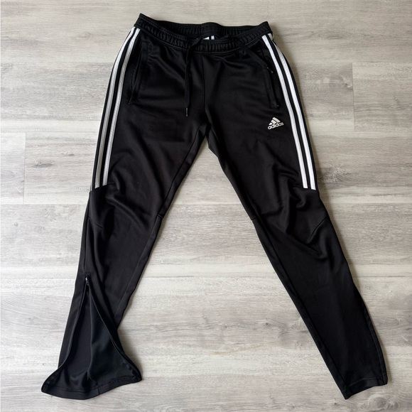 adidas Other - Adidas ClimaCool Black Track Pants - Men’s Small | Zip Leg  🏀 ⚽️ 🔥